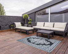 Load image into Gallery viewer, Garden Outdoor Rug Persian Style Reversible &amp; Waterproof (120cm x 180cm)