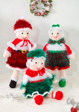 Load image into Gallery viewer, King Cole Double Knitting Pattern – Mrs Santa Clause Dolls 9170