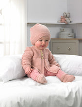 Load image into Gallery viewer, Wendy Peter Pan Baby Double Knitting Pattern - Cardigans Hat &amp; Bootees (PP005)