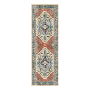 Traditional Persian Rug or Runner Machine Washable (Various Designs)