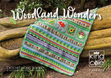 Load image into Gallery viewer, Woodland Wonders Crochet-Along (CAL) King Cole Big Value DK Yarn &amp; Hook Pack