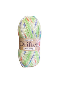 King Cole Drifter for Baby Double Knit Yarn 100g Spearmint (1377)