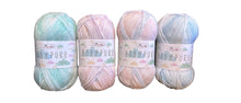 Load image into Gallery viewer, King Cole Baby Pure DK Bundle of 4 – Baby Sprinkles, Baby Blue &amp; Baby Mint