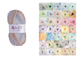 James Brett Baby Marble Double Knitting Yarn (Various Shades)