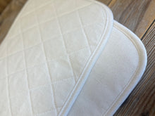 Load image into Gallery viewer, Double Oven Glove Plain Quilted Cotton Pot Holder – Black or Cream