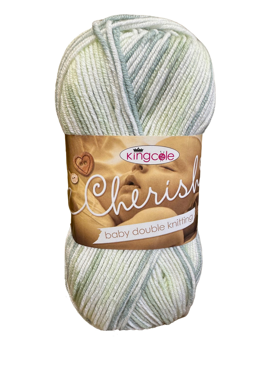 King Cole Cherish DK Low Pill Acrylic Baby Yarn 100g – Evergreen 3727