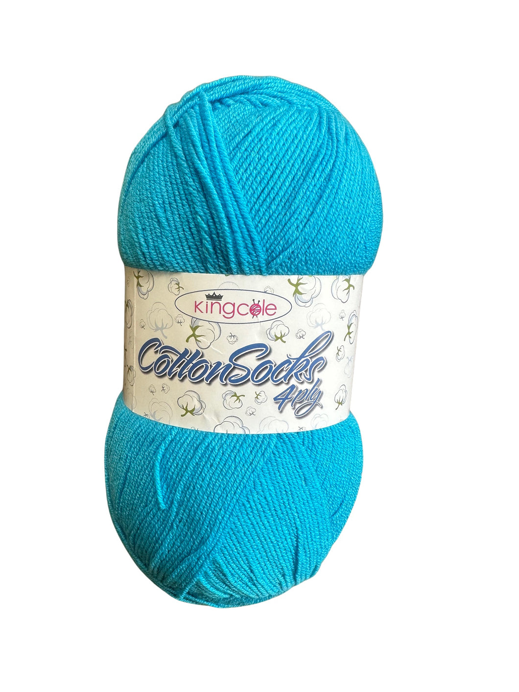 King Cole Cotton Socks 4ply Knitting Yarn 100g Ball