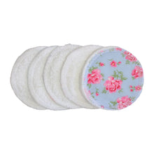 Load image into Gallery viewer, Upcycled Cotton &amp; Towelling Reusable Make Up Face Wipes (Mixed Pack of 5 or 10)