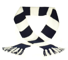 Load image into Gallery viewer, Striped Sports Scarf Kit - Knitting Pattern &amp; Wool (Various Colours)