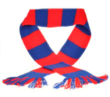 Load image into Gallery viewer, Striped Sports Scarf Kit - Knitting Pattern &amp; Wool (Various Colours)