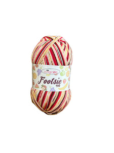 King Cole Footsie 4ply Yarn 100g Ball