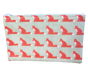 Fox Make Up or Sanitary Discreet Storage Bag (19cm x 12cm)