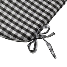 Load image into Gallery viewer, Gingham Check Tie On Seat Cushion Pad (Various Colours)