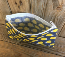 Load image into Gallery viewer, Hedgehog Make Up or Sanitary Discreet Storage Bag (19cm x 12cm)