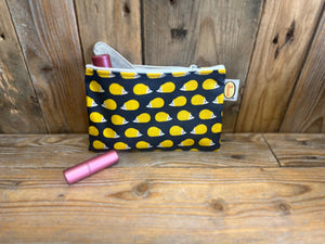 Hedgehog Make Up or Sanitary Discreet Storage Bag (19cm x 12cm)