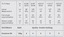 Load image into Gallery viewer, James Brett Knitting Pattern Double Knit Women’s Sweater (JB920)