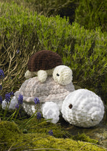 Load image into Gallery viewer, James Brett Chunky Crochet Pattern – Tilly &amp; Tommy Tortoise Toy (JB935)