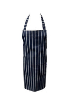 Load image into Gallery viewer, 100% Cotton Bib Apron with Pocket &amp; Adjustable Neck Loop 60cm x 80cm (Navy)