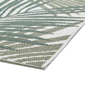 Miami Palm Leaves Outdoor Garden Rug (2 Sizes)