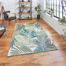 Load image into Gallery viewer, Miami Palm Leaves Outdoor Garden Rug (2 Sizes)