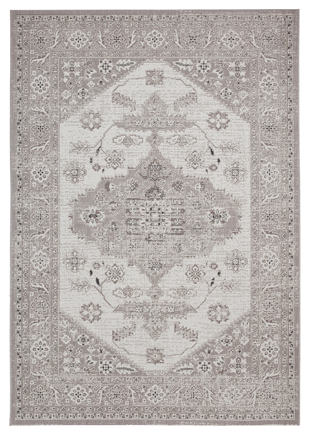 Miami Traditional Medallion Design Garden Mat (2 Colours)