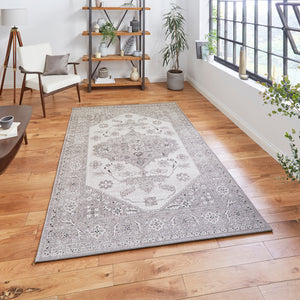 Miami Traditional Medallion Design Garden Mat (2 Colours)