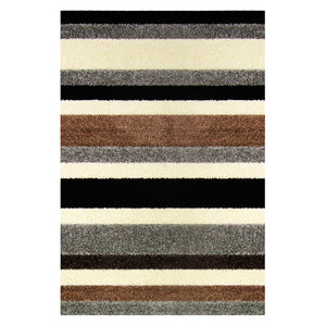 Linea Striped Area Machine Washable Rug or Runner (2 Colours)