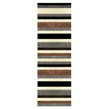 Load image into Gallery viewer, Linea Striped Area Machine Washable Rug or Runner (2 Colours)