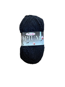 King Cole Knitting Wool Opium Black 191