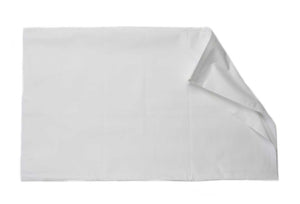 100% Cotton Herringbone Weave Feather Pillow Tick 20" x 28" (White)