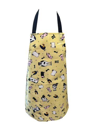 Farm Animals Kids PVC Coated Apron 47cm x 63cm