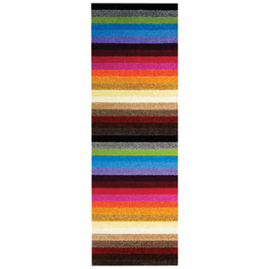 Linea Striped Area Machine Washable Rug or Runner (2 Colours)