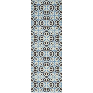 Kensington Hardwearing Nylon Runner 150cm x 50cm (Various Modern Designs)