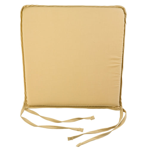 Light Mustard Single Square Seat Pad 15