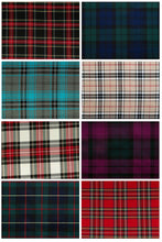 Load image into Gallery viewer, Made To Order Tartan Check Table Runners (Various Colours &amp; Sizes)