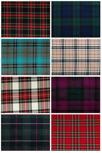 Made To Order Tartan Check Table Runners (Various Colours & Sizes)