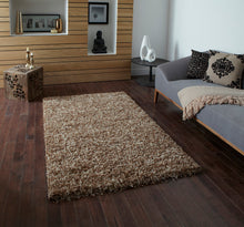 Load image into Gallery viewer, Vista Shaggy Pile Machine Made Rug - Beige (Various Sizes)