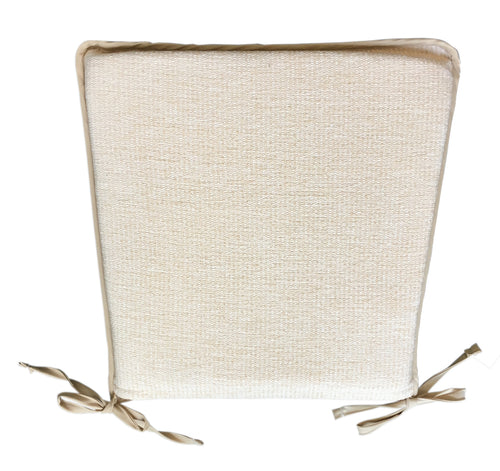 Natural Single Square Seat Pad 14.5