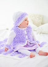 Load image into Gallery viewer, King Cole Babies Double Knit Knitting Pattern - Cardigan, Hat &amp; Blanket 6102