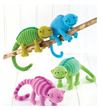 Load image into Gallery viewer, King Cole Double Knit Knitting Pattern - Chameleons (9162)