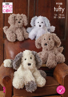 King Cole Double Knitting Pattern - Knitted Dogs (9188)